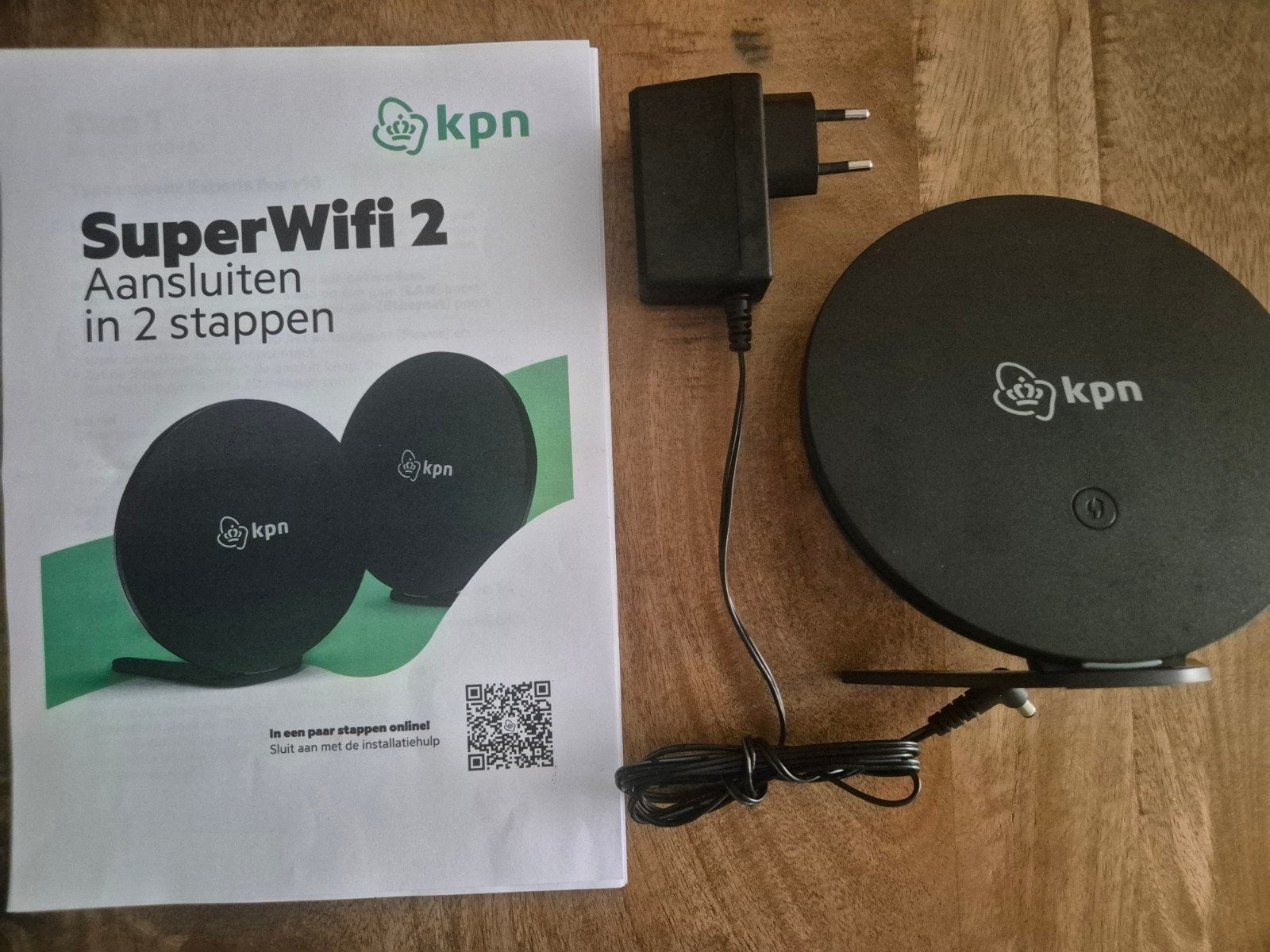 KPN Superwifi 2, Computers en Software, WiFi-versterkers, Ophalen of Verzenden, Zo goed als nieuw, KPN Super WiFi versterker