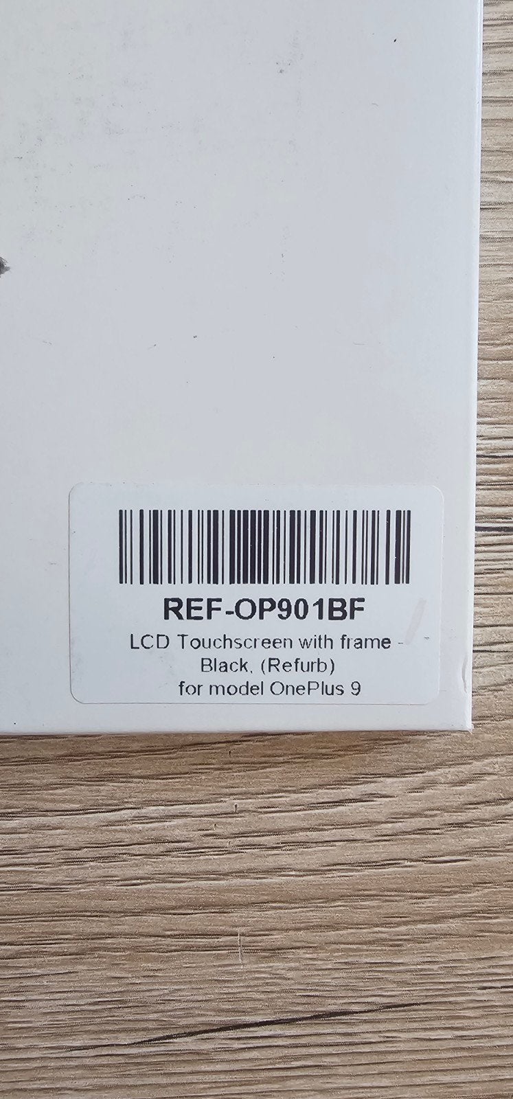 LCD Touchscreen met frame voor OnePlus 9 (Refurbished), Ophalen of Verzenden, Refurbished, Overige typen, Universeel