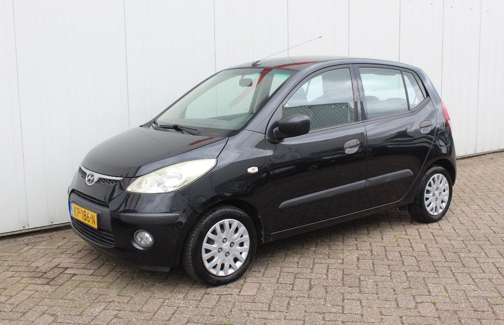 Hyundai I10. 1.2 LPG Airco, Auto's, Stof, Zwart, Bedrijf, Handgeschakeld