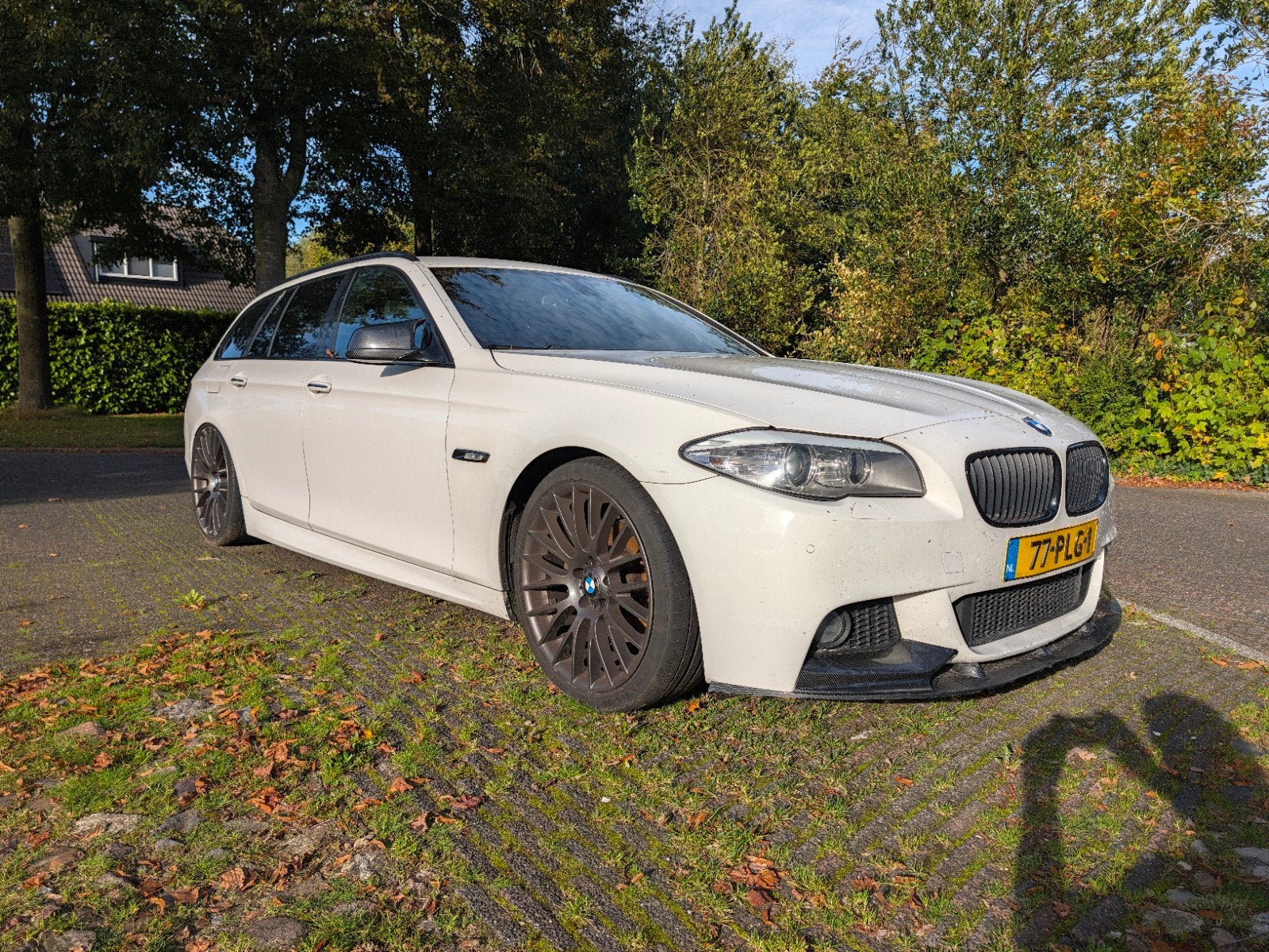 BMW 5-Serie 520D Touring 135KW Aut8 2011 Wit, Achterwielaandrijving, 1995 cc, 2000 kg, Wit