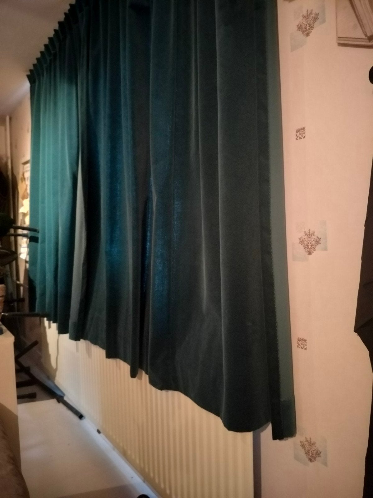 Mooie velours gordijnen, Huis en Inrichting, Stoffering | Gordijnen en Lamellen, Ophalen of Verzenden