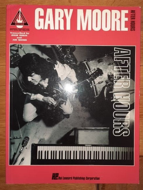 Gitaar , ook TAB: Gary Moore: AFTER HOURS, Ophalen of Verzenden, Gebruikt, Artiest of Componist, Gitaar