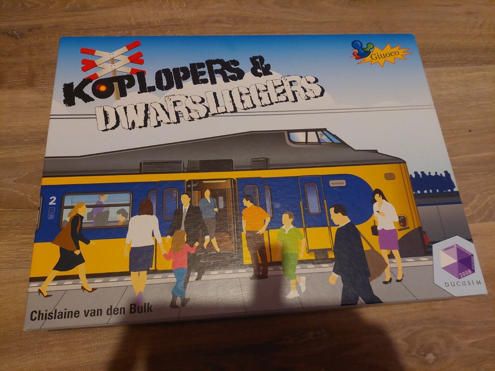 Koplopers & Dwarsliggers - spel met treinen, Een of twee spelers, Ophalen, Zo goed als nieuw, Giuoco