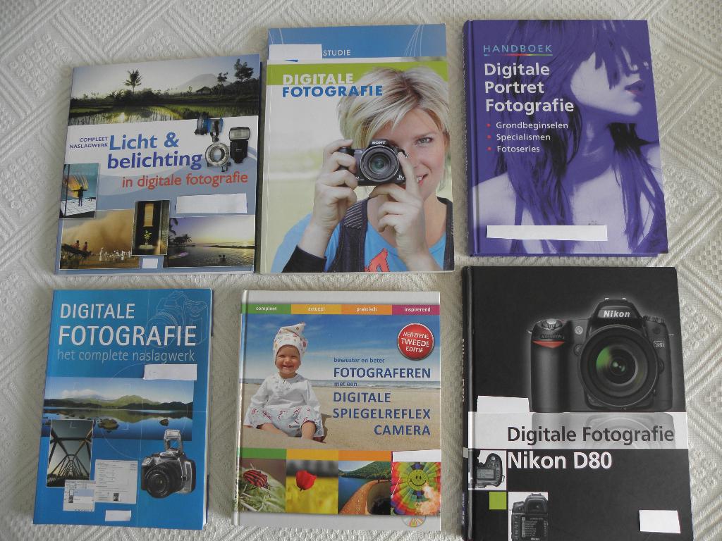 6 x Fotografie boeken Nikon Freeman Pieter Dhaeze + cursus, Boeken, Ophalen of Verzenden, Zo goed als nieuw, Diverse Auteurs, Techniek