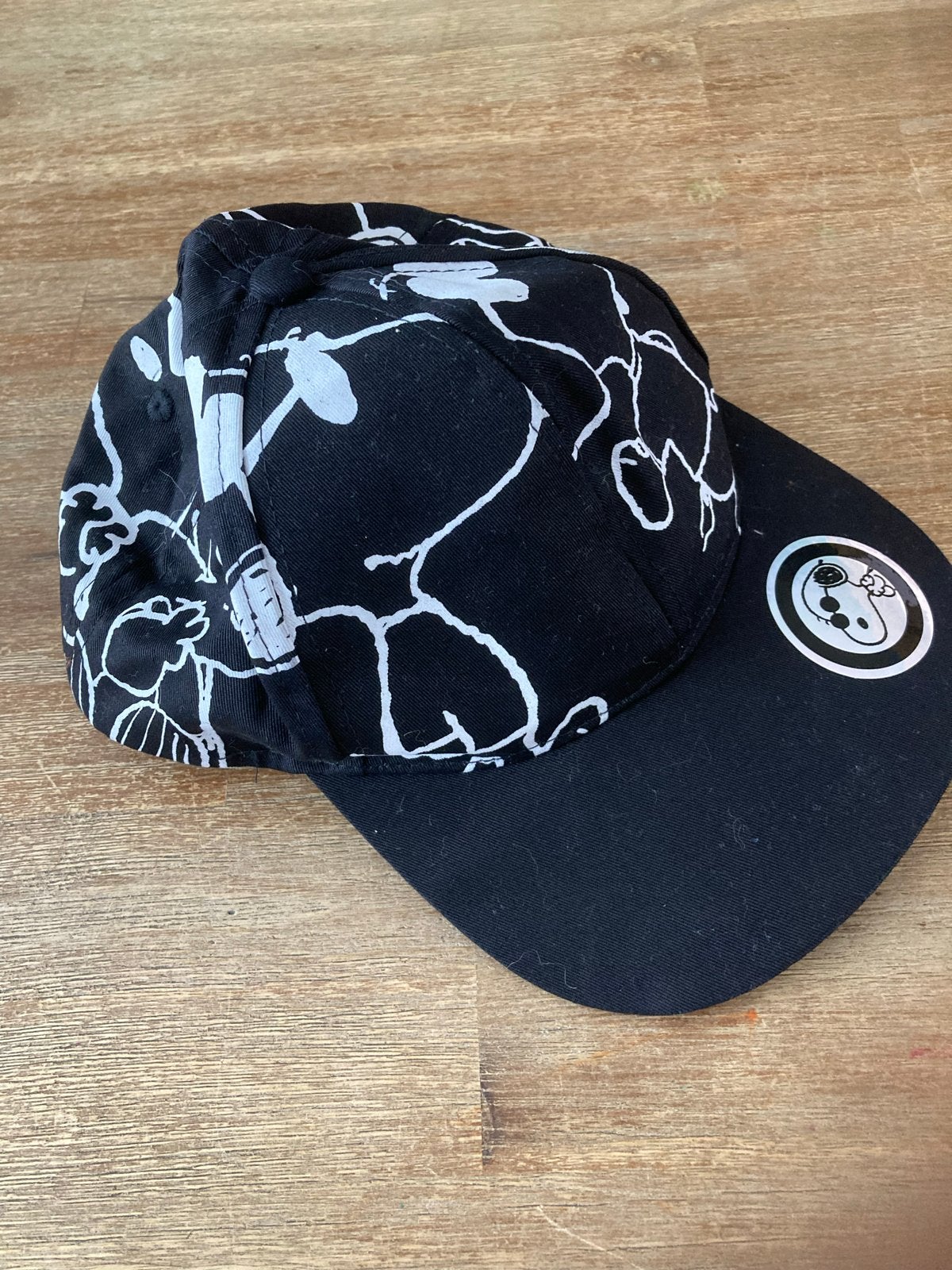 Zwarte Snoopy Pet Zeeman 7-10 jaar, Kinderen en Baby's, Jongen of Meisje, Ophalen of Verzenden, 122 t/m 128, Pet