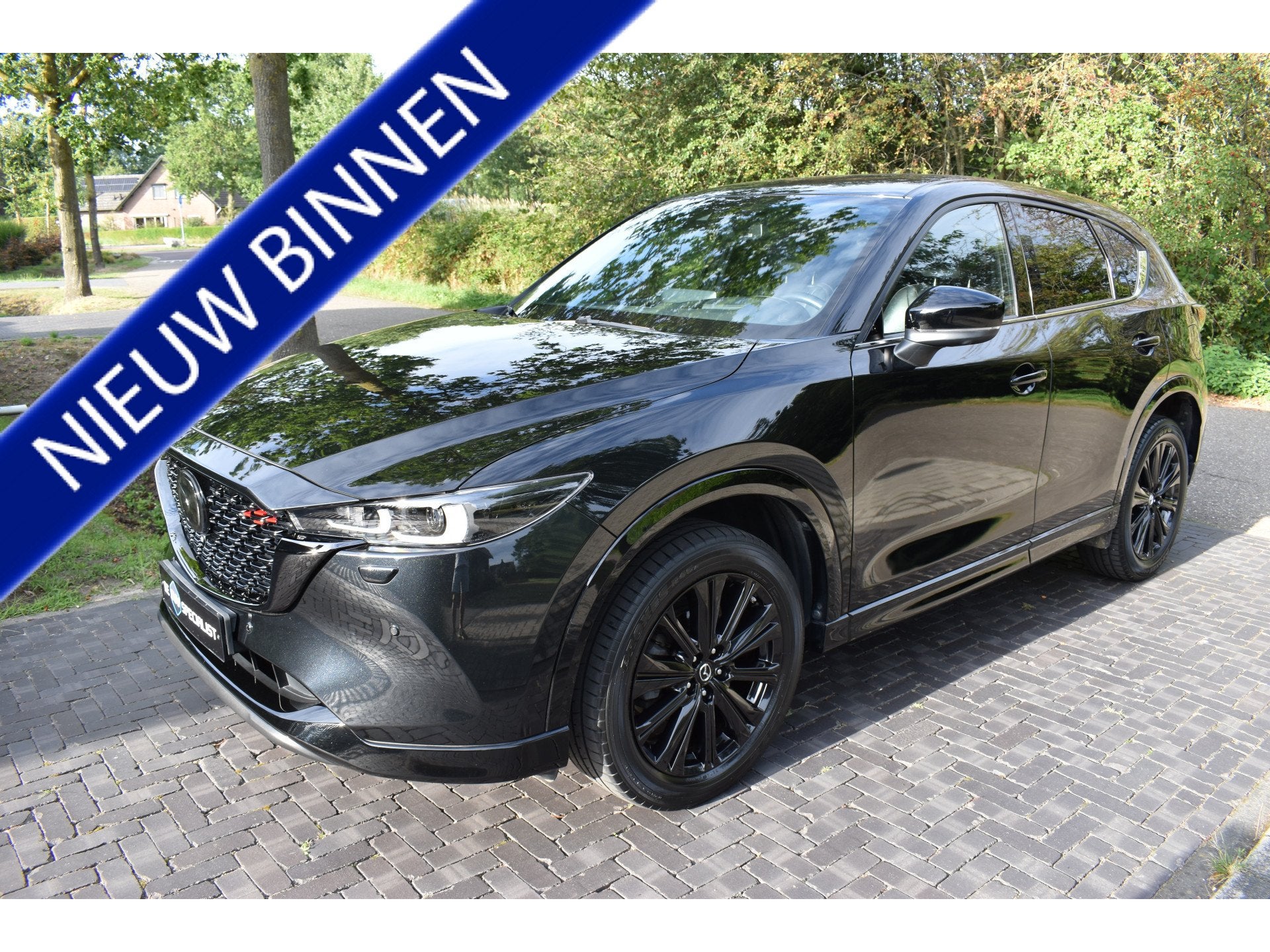 Mazda CX-5 2.0 SkyActiv-G 165 Homura AUT.ACC,LEER.48DKM!, Auto's, Gebruikt, 4 cilinders, Zwart, Bedrijf