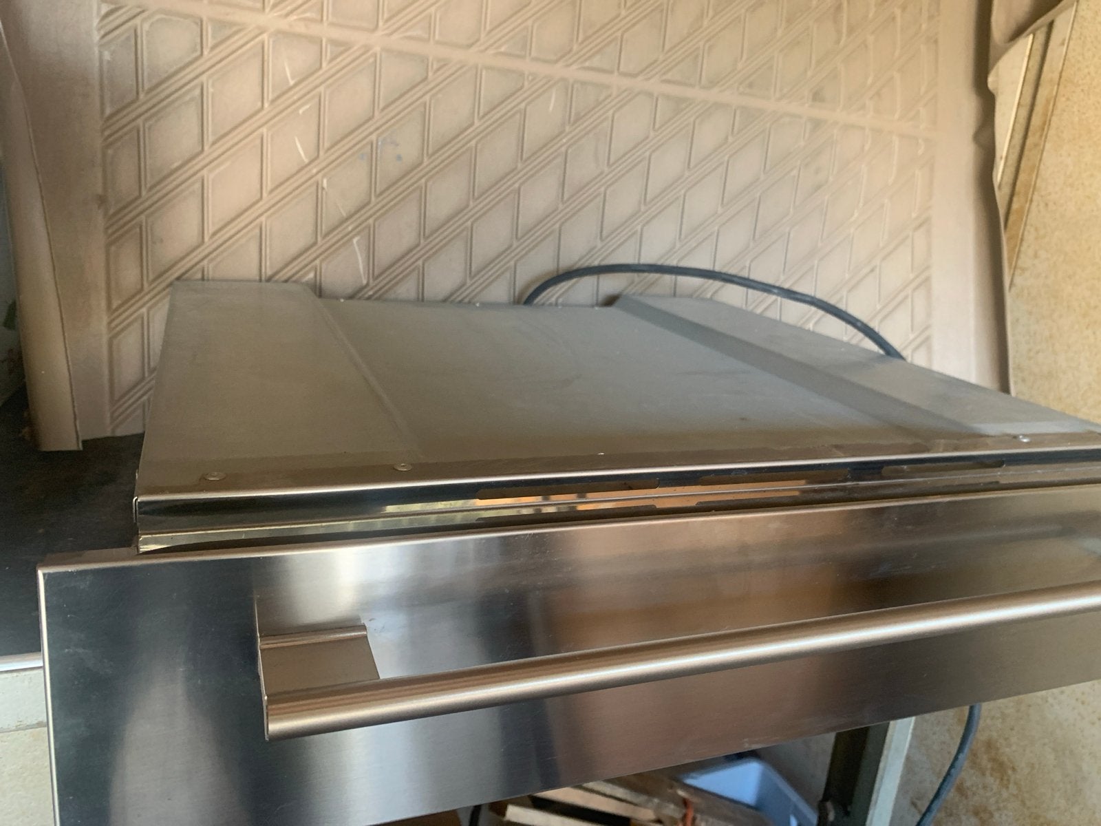 Warmhoud laden IKEA Whirlpool inbouw oven - RVS, Ophalen, Gebruikt, Oven, IKEA