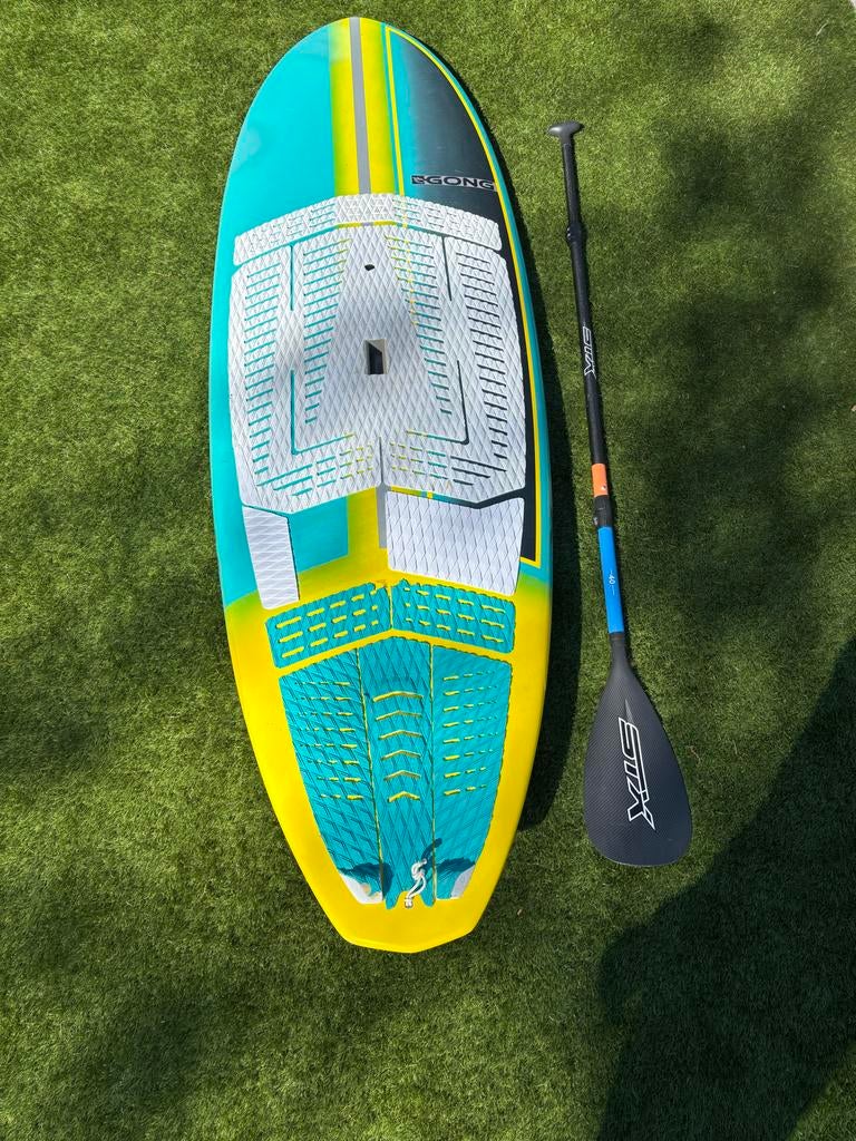 Gong NFA FSP 8'0" x 29" SUP Board met peddel, Watersport en Boten, Suppen, Ophalen of Verzenden, Gebruikt, SUP-boards
