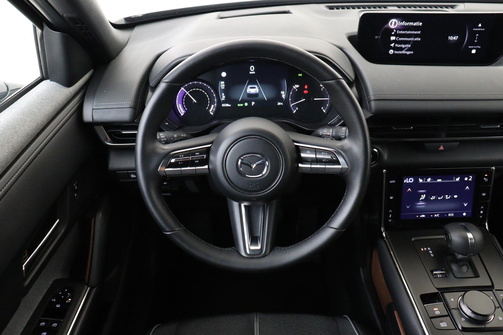 Mazda MX-30 E-SKYACTIV R-EV 170 EXCLUSIVE-LINE -ADAP.CRUISE|, Auto's, Mazda, Gebruikt, Bedrijf, 830 cc, Hybride Elektrisch/Benzine
