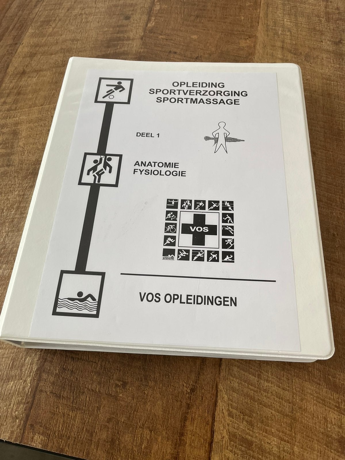 Vos opleidingen Theorieboek sportmassage, Boeken, Ophalen, Beta, Zo goed als nieuw