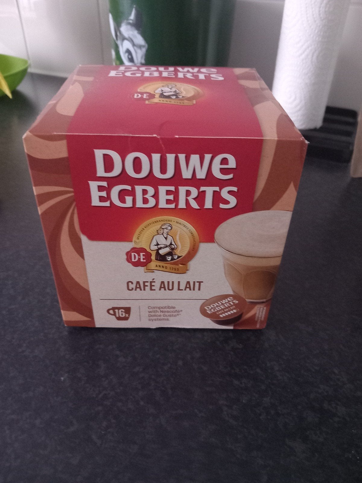 Douwe Egberts cups, Ophalen