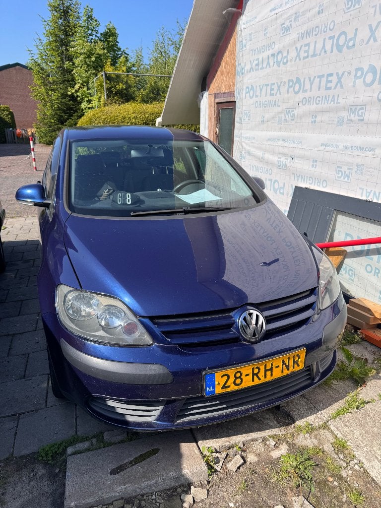 Volkswagen Golf Plus 1.6 FSI 85KW 2005 Blauw, Auto's, 4 cilinders, Blauw, 1200 kg, 115 pk