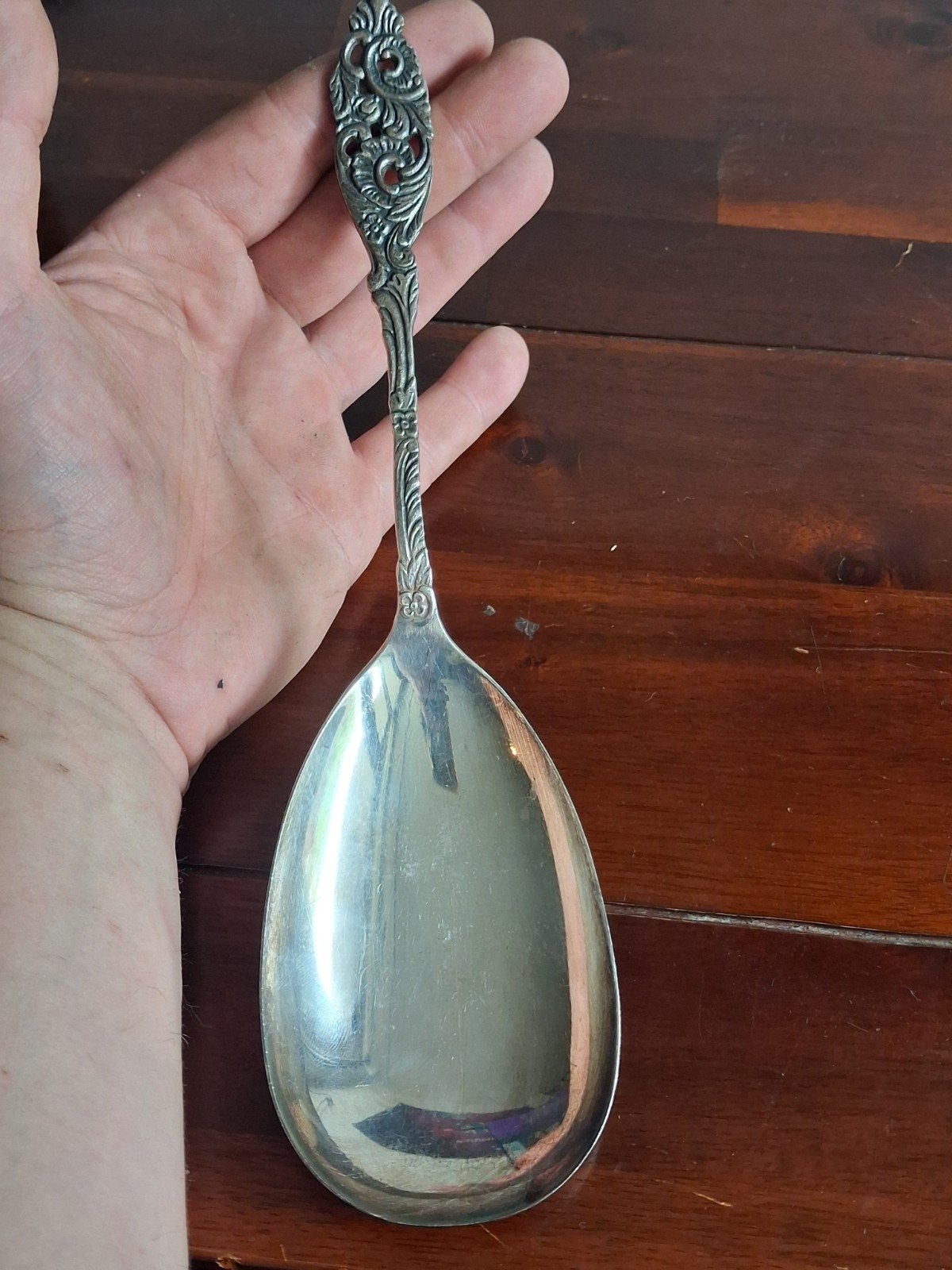 Gero Oud Hollandsch Model 635 rijst opscheplepel, Ophalen of Verzenden