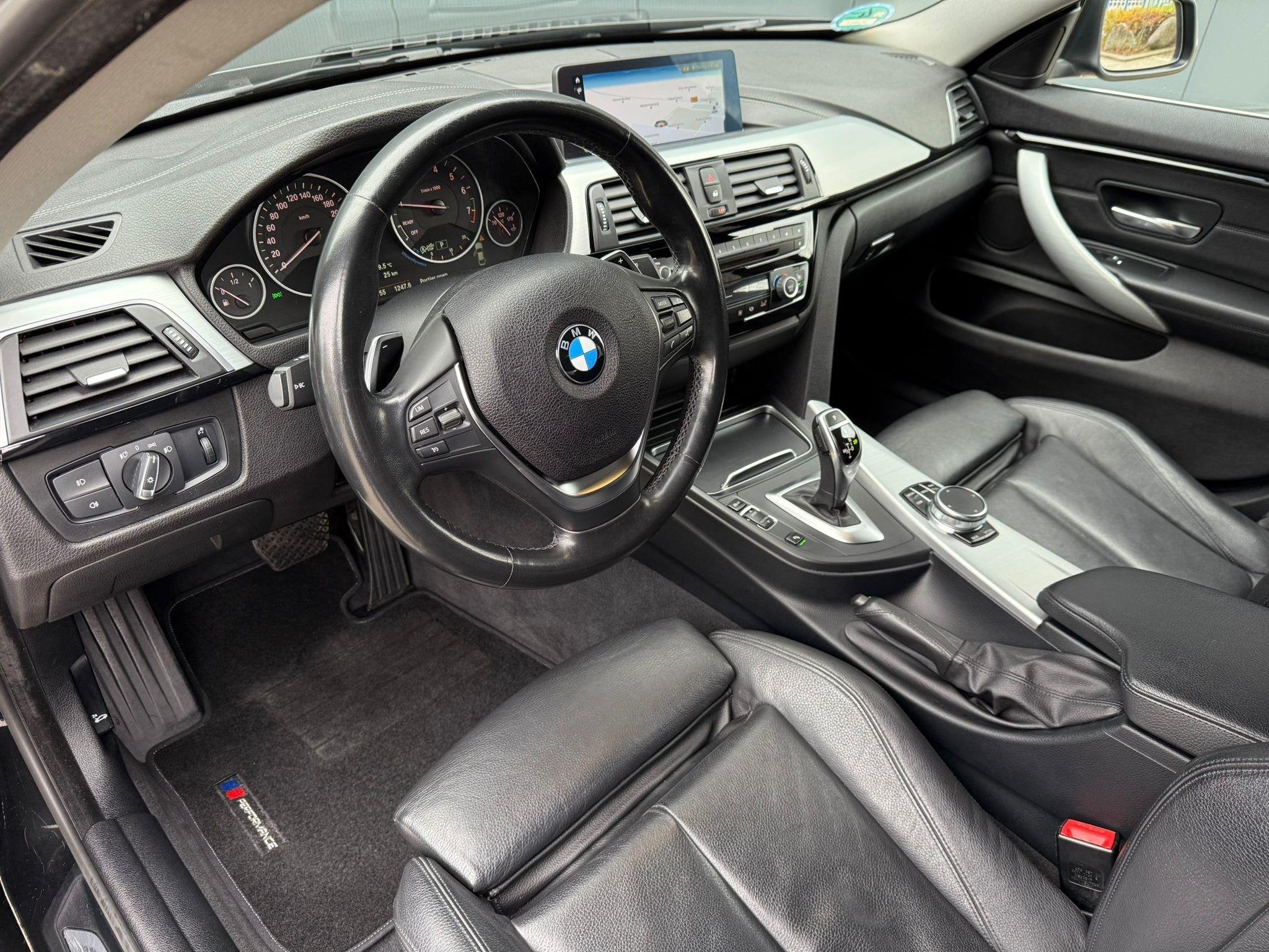 BMW 4-serie Gran Coupé 420i High Executive navigatie / Leer, Auto's, Automaat, 1998 cc, Achterwielaandrijving, Gebruikt