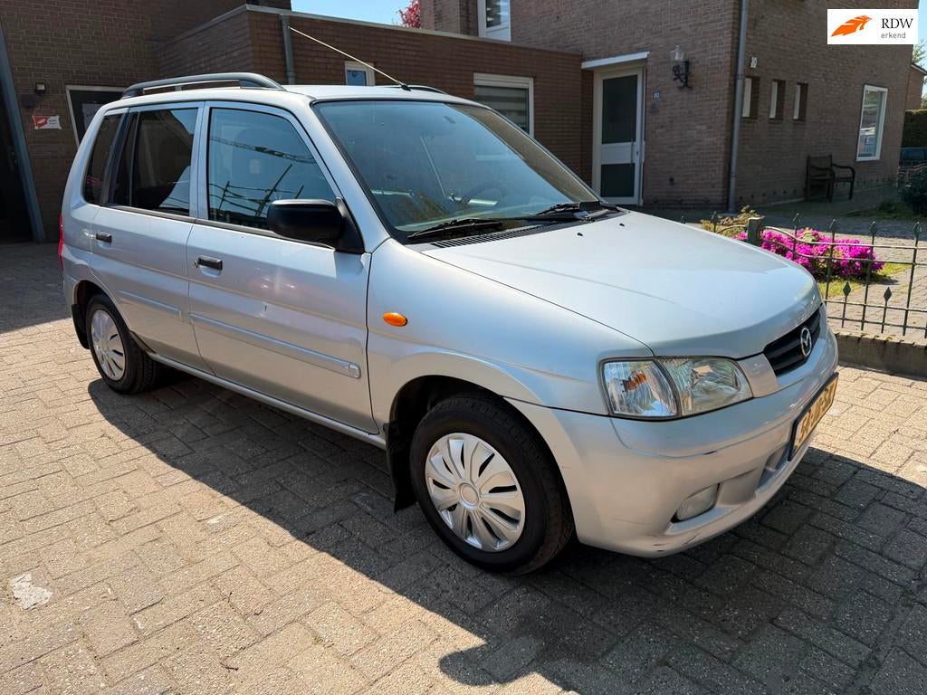 Mazda Demio 1.5 Exclusive, Auto's, Mazda, Bedrijf, Te koop, Demio, Airbags, Centrale vergrendeling, Dakrails, Elektrische buitenspiegels