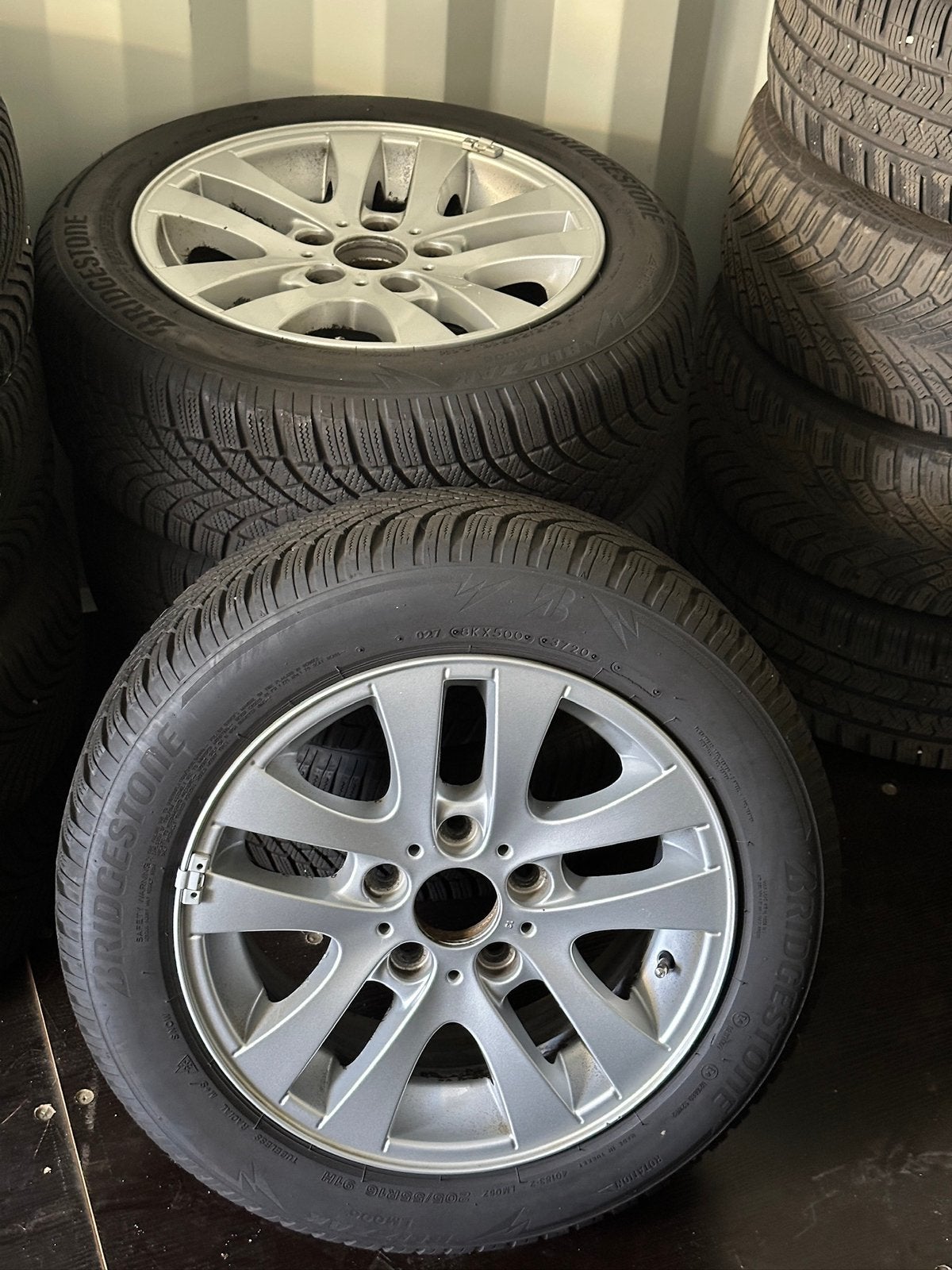 Winterset origineel BMW 1-serie 16 inch, Auto-onderdelen, Banden en Velgen, Ophalen, Gebruikt, 16 inch, Banden en Velgen