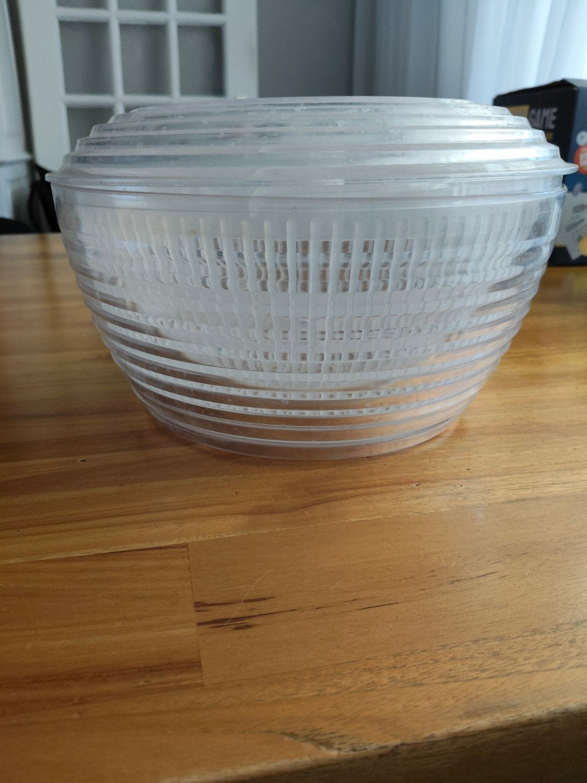 Salade centrifuge - Zo goed als nieuw, Overige typen, Kunststof, Ophalen of Verzenden, Zo goed als nieuw