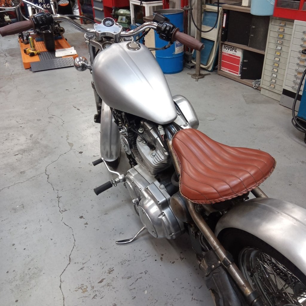 Motorfiets Harley-Davidson, 2 cilinders, Occasion, Bedrijf, Handgeschakeld