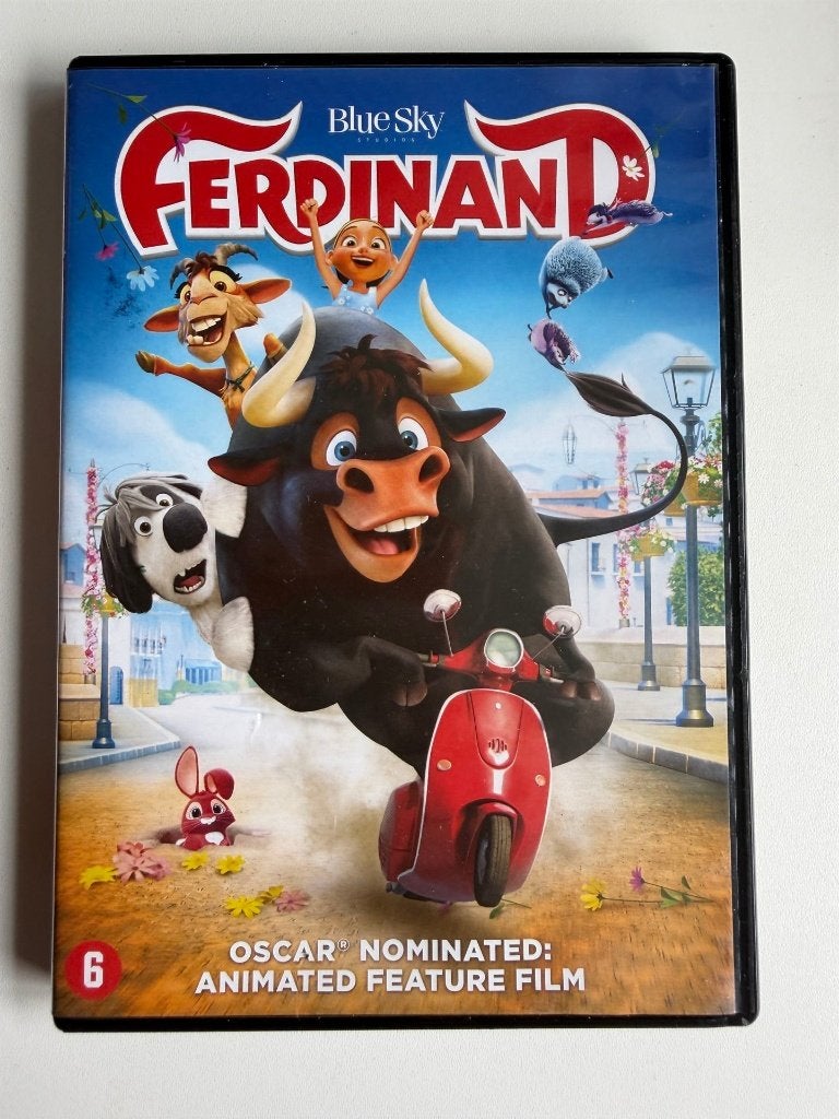 Ferdinand (2017) DVD | Actie 5=4, Vanaf 6 jaar, Ophalen of Verzenden, Zo goed als nieuw, Amerikaans