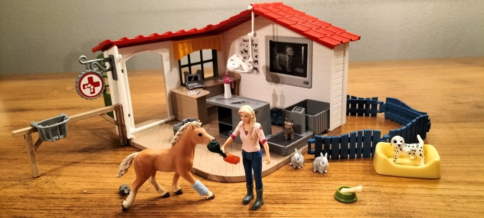 Schleich farm world dierenarts praktijk, Ophalen of Verzenden, Zo goed als nieuw