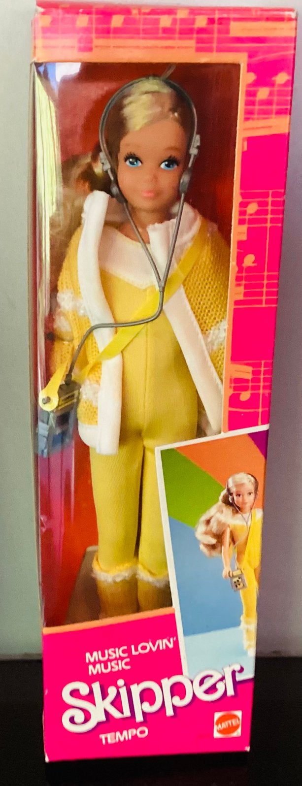 Barbie VHTF 1985 Music Lovin’ Skipper #2854 Nieuw in doos!, Ophalen, Nieuw, Fashion Doll