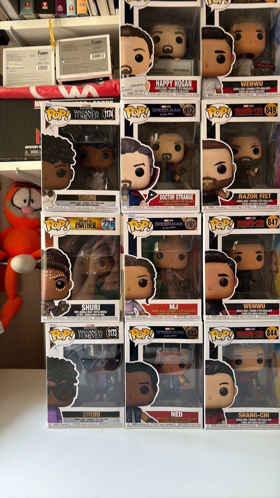 Grote set Funko pops - thema: Marvel, Ophalen of Verzenden, Gebruikt