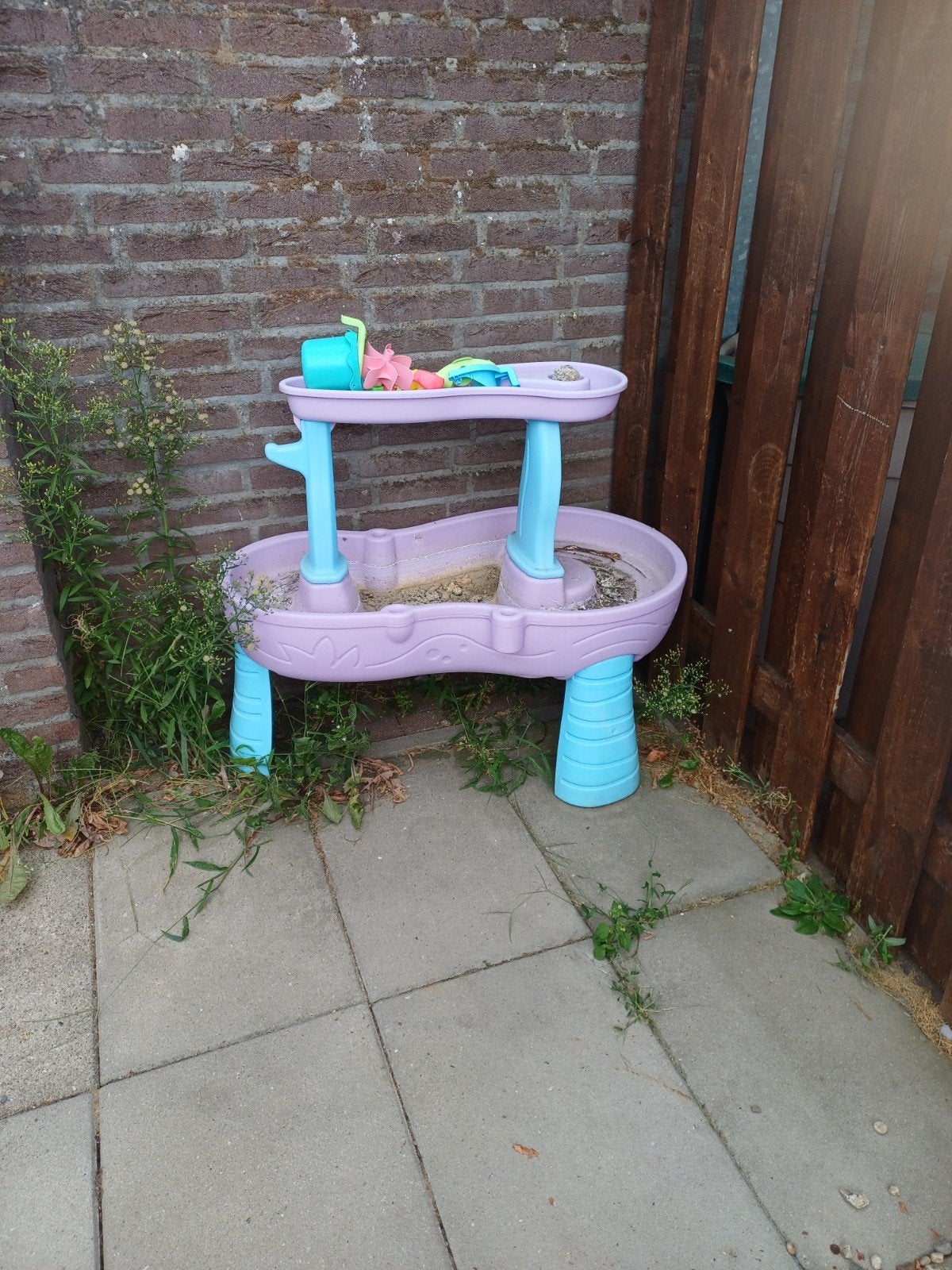 Gebruikte zand- en watertafel voor kinderen, Ophalen, Gebruikt