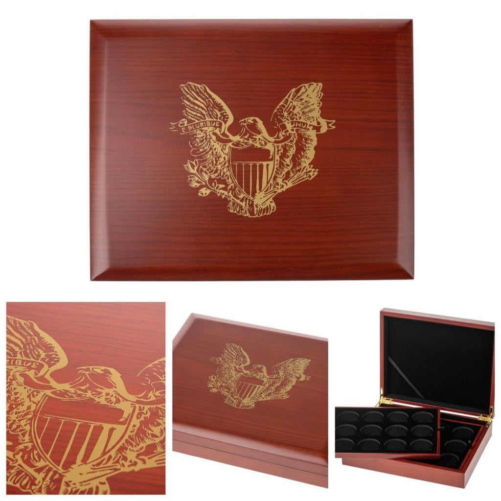 American Eagle muntenbox voor 1 oz zilveren munten, Ophalen of Verzenden