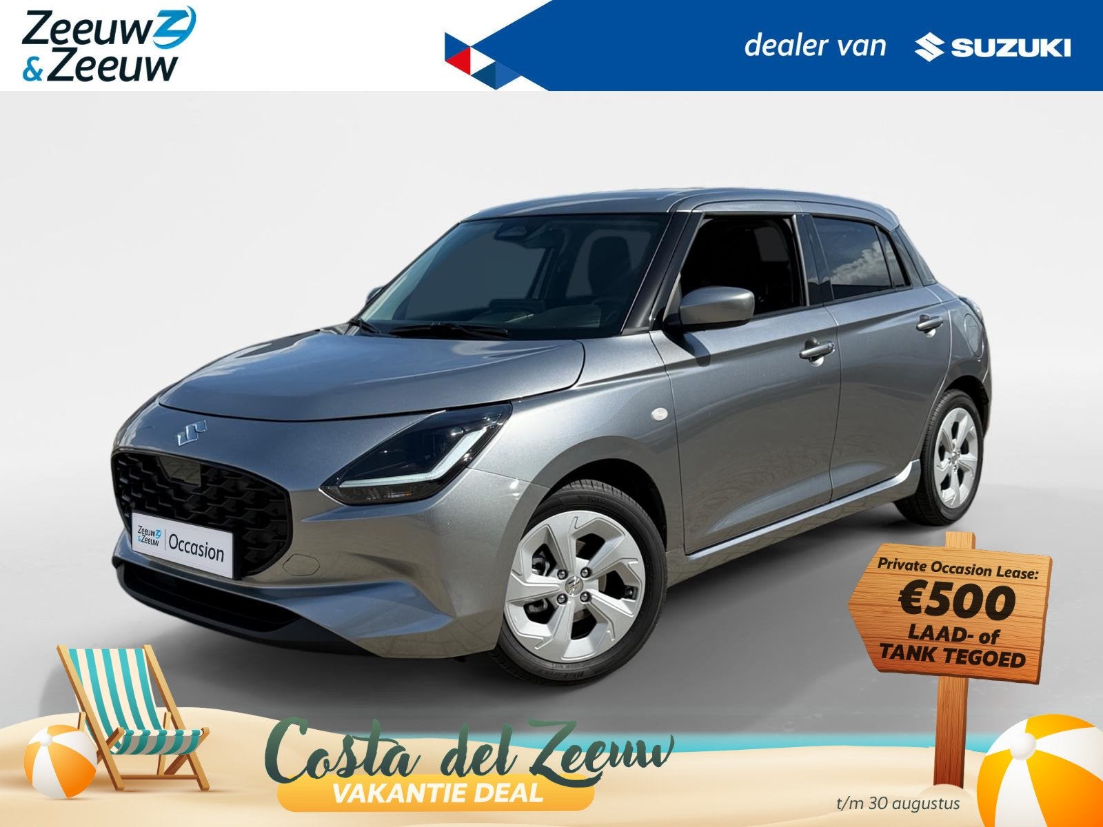 Suzuki Swift 1.2 Select Smart Hybrid | Garantie t/m 2036! |, Voorwielaandrijving, 12 maanden, Stof, Gebruikt