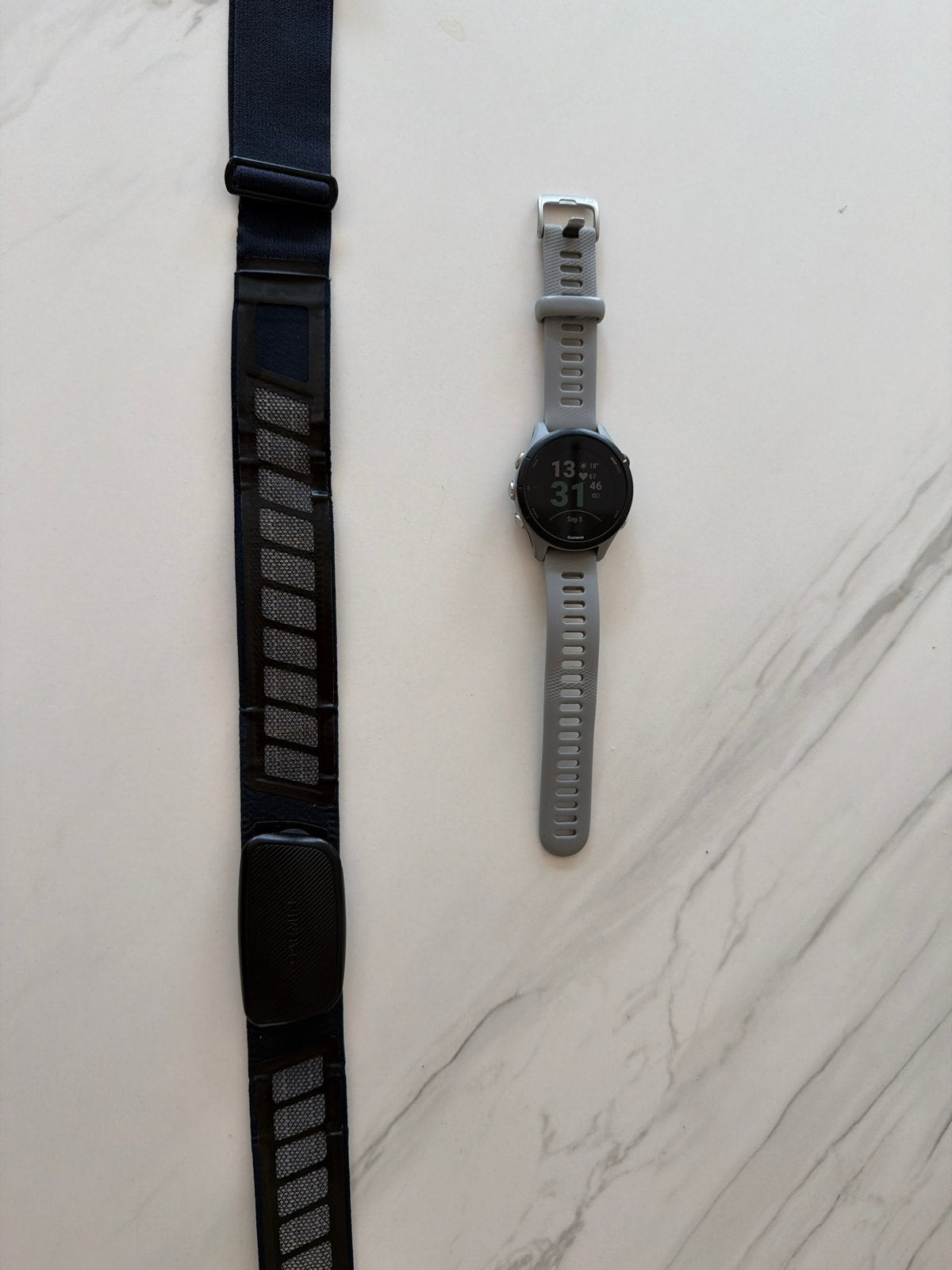 Garmin Forerunner 255s met HRM Dual, Afstand, Ophalen of Verzenden, Zo goed als nieuw, Waterdicht