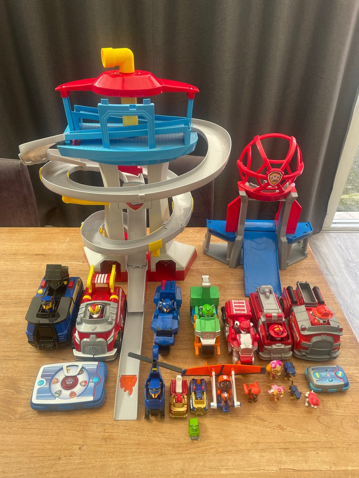 Paw Patrol Uitkijktoren & Voertuigen Speelset, Ophalen of Verzenden, Gebruikt