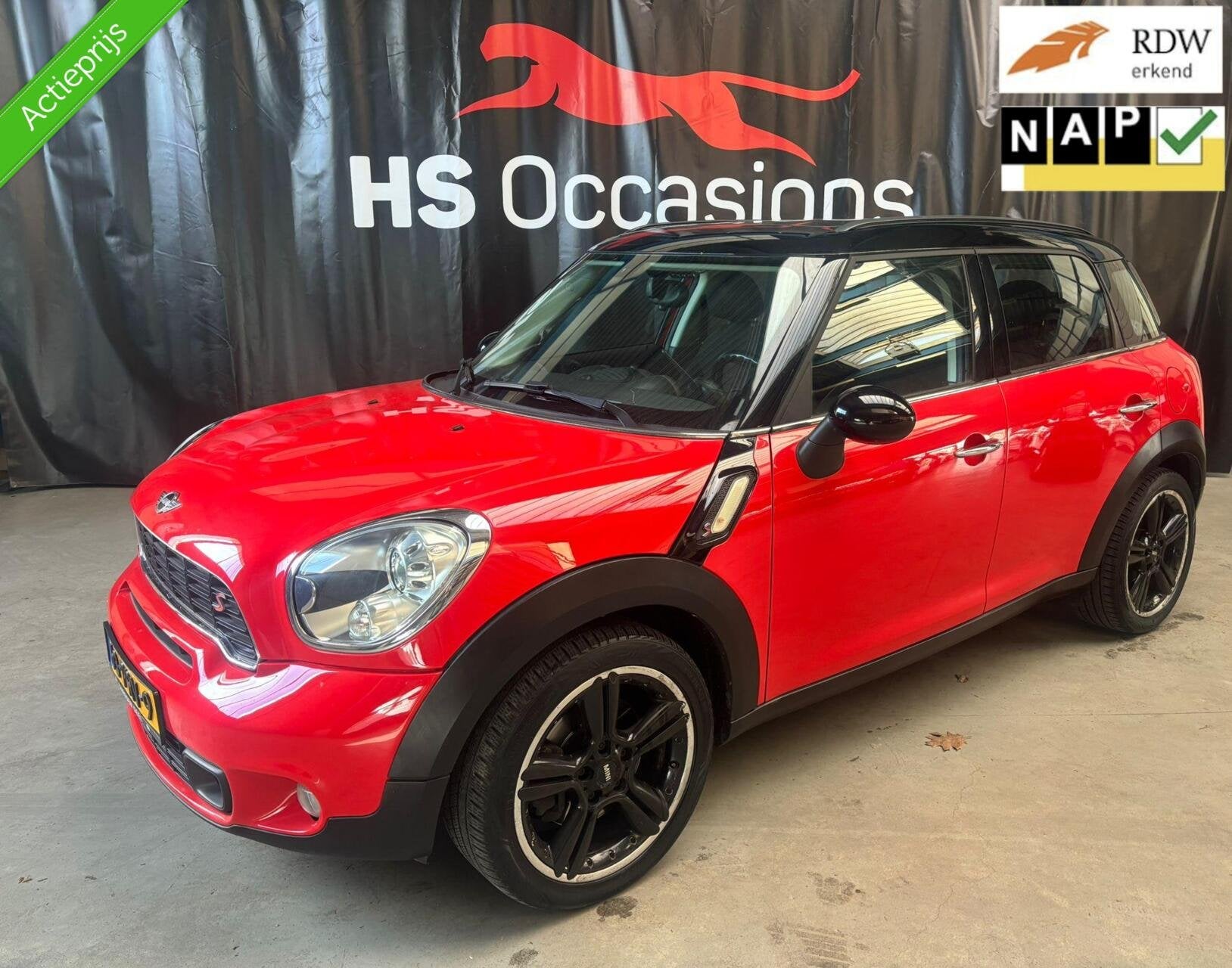 Mini Countryman 1.6 Cooper S Chili/cruise/nap/pdc/navi/pano, Auto's, Mini, Voorwielaandrijving, Euro 5, Gebruikt, Leder en Stof