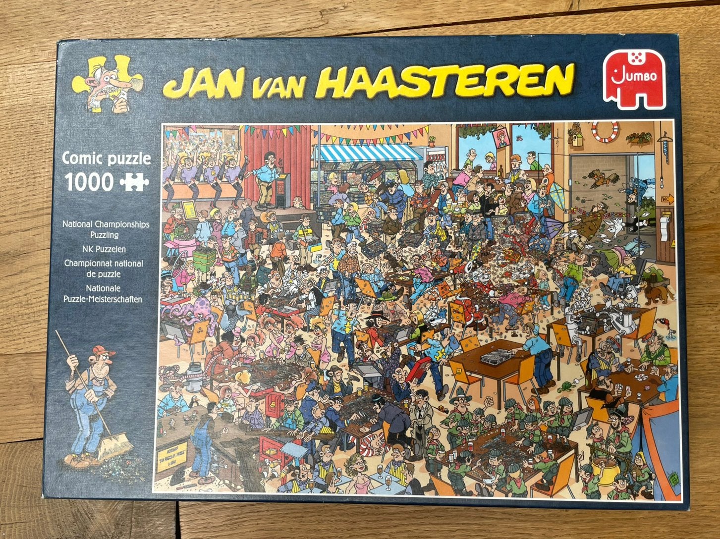 Puzzel van Haasteren -NK Puzzelen-, Ophalen, 500 t/m 1500 stukjes, Gebruikt