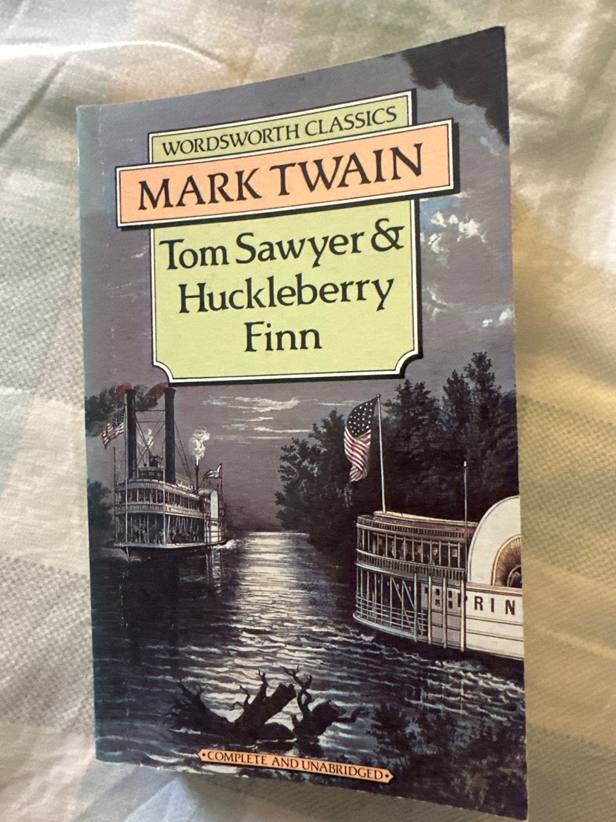 Tom Sawyer & Huckleberry Finn - Mark Twain (Wordsworth), Ophalen of Verzenden, Gelezen