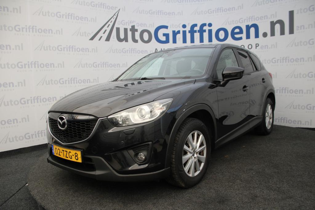 Mazda CX-5 2.0 TS+ Lease Pack 2WD nette SUV met trekhaak, Auto's, Voorwielaandrijving, Euro 5, Stof, Zwart