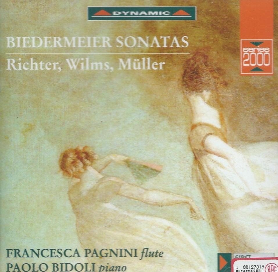 NIEUW Richter, Wilms, Müller: Biedermeier Sonatas (Dynamic), Inclusief boekje, Kamermuziek, Ophalen of Verzenden, Romantiek