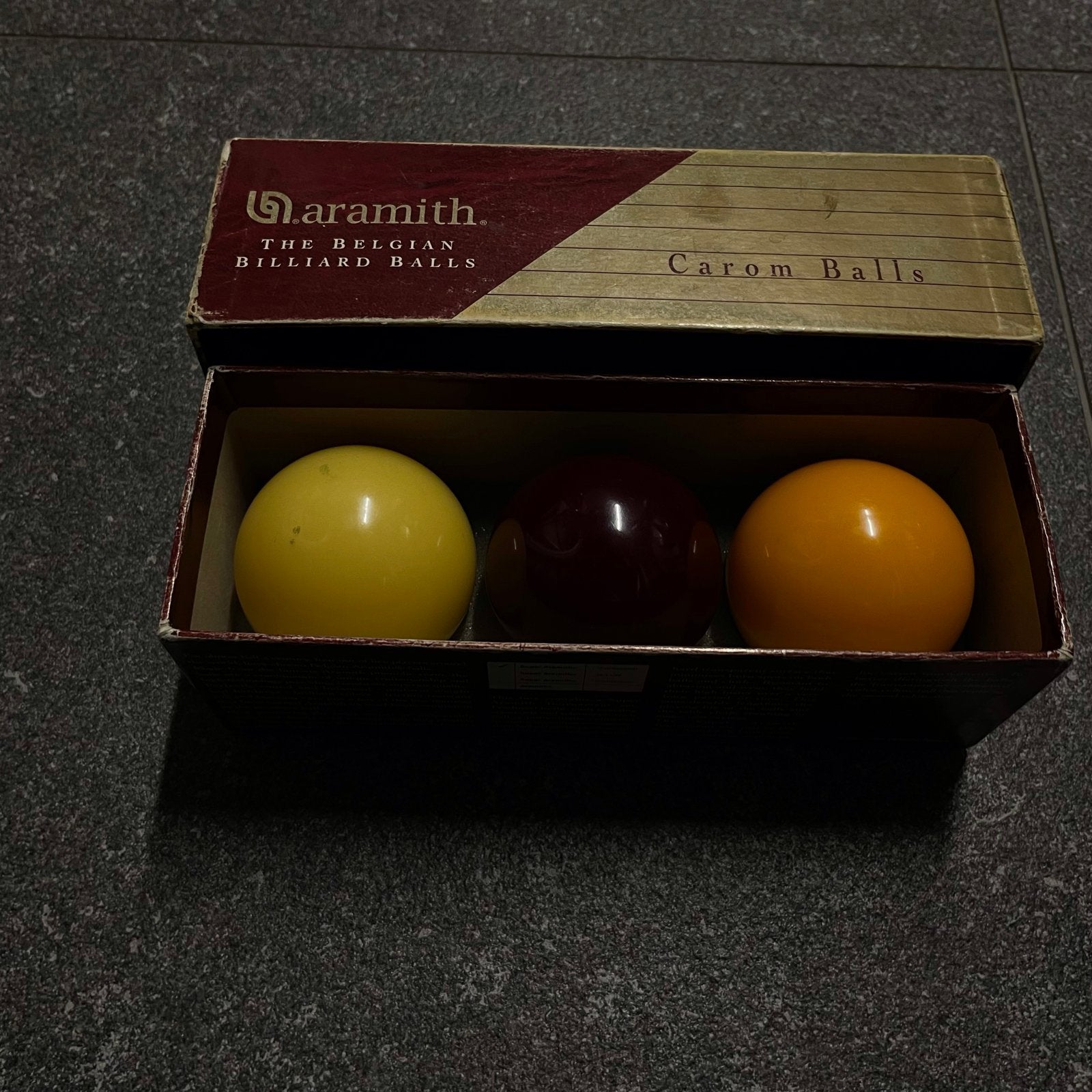 Aramith Biljartballen Set - Carom Balls, Ophalen, Gebruikt, Keu of Ballen