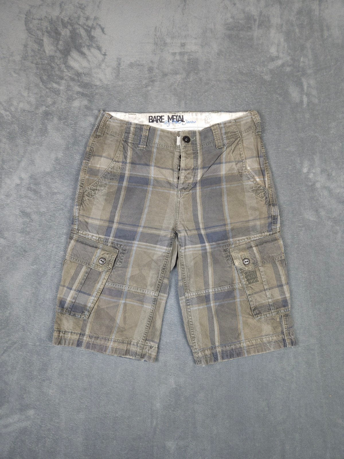 Pme Legend Cargo Broek W31 Korte broek Bare Metal Geruit

St, Maat 48/50 (M), ., Beige, Ophalen of Verzenden