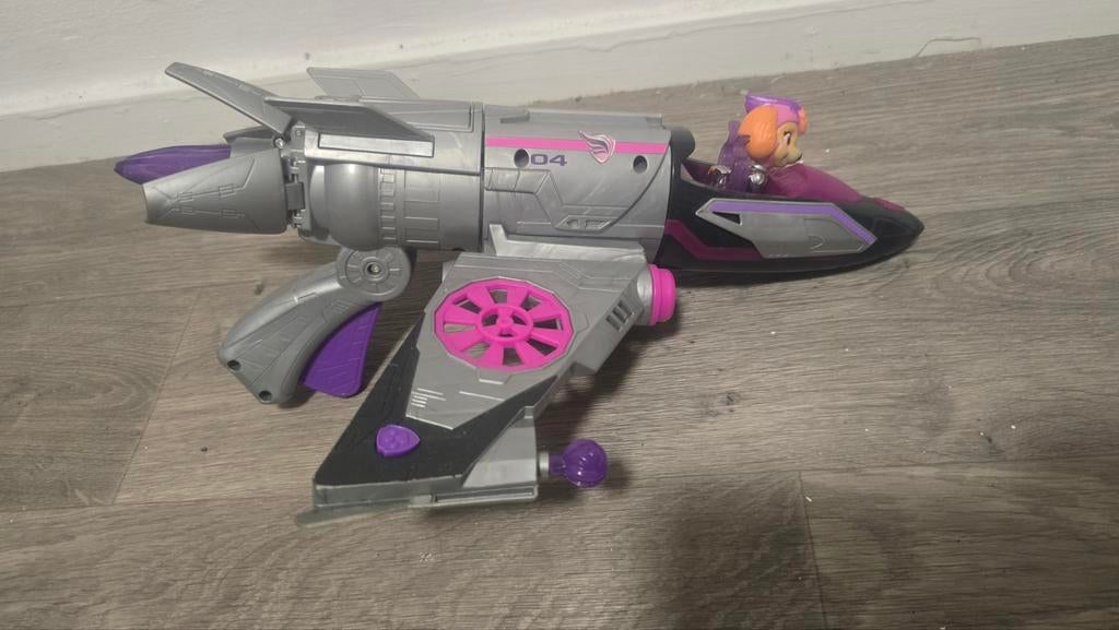 Paw Patrol Skye Jet Vliegtuig Speelgoed, Ophalen of Verzenden
