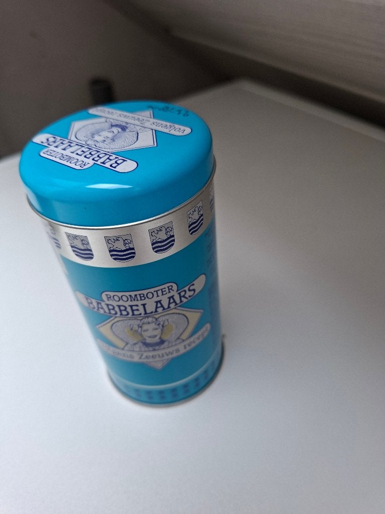 Blikje Zeeuwse Roomboter Babbelaars., Ophalen of Verzenden, Zo goed als nieuw, Overige, Overige merken