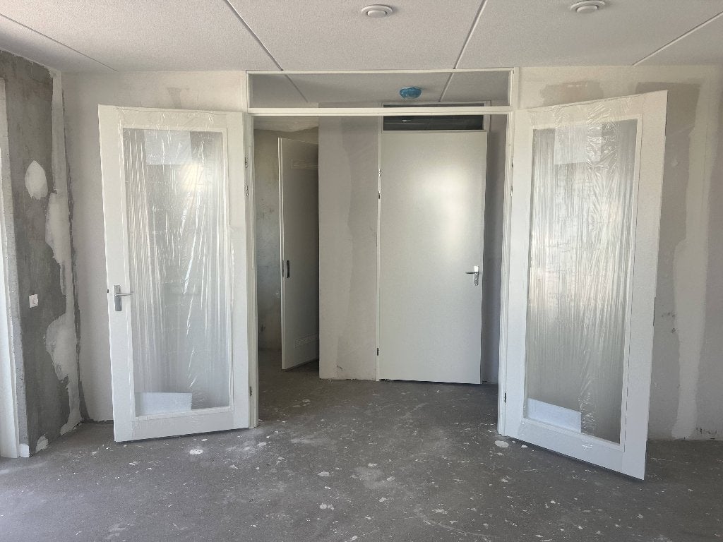 Dubbele binnendeur Svedex met glas, Ophalen, 80 tot 100 cm, 215 cm of meer, Binnendeur