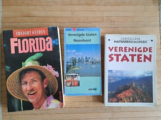3 Reisgidsen van Amerika, Diverse auteurs, Ophalen of Verzenden, Reisgids of -boek, Noord-Amerika