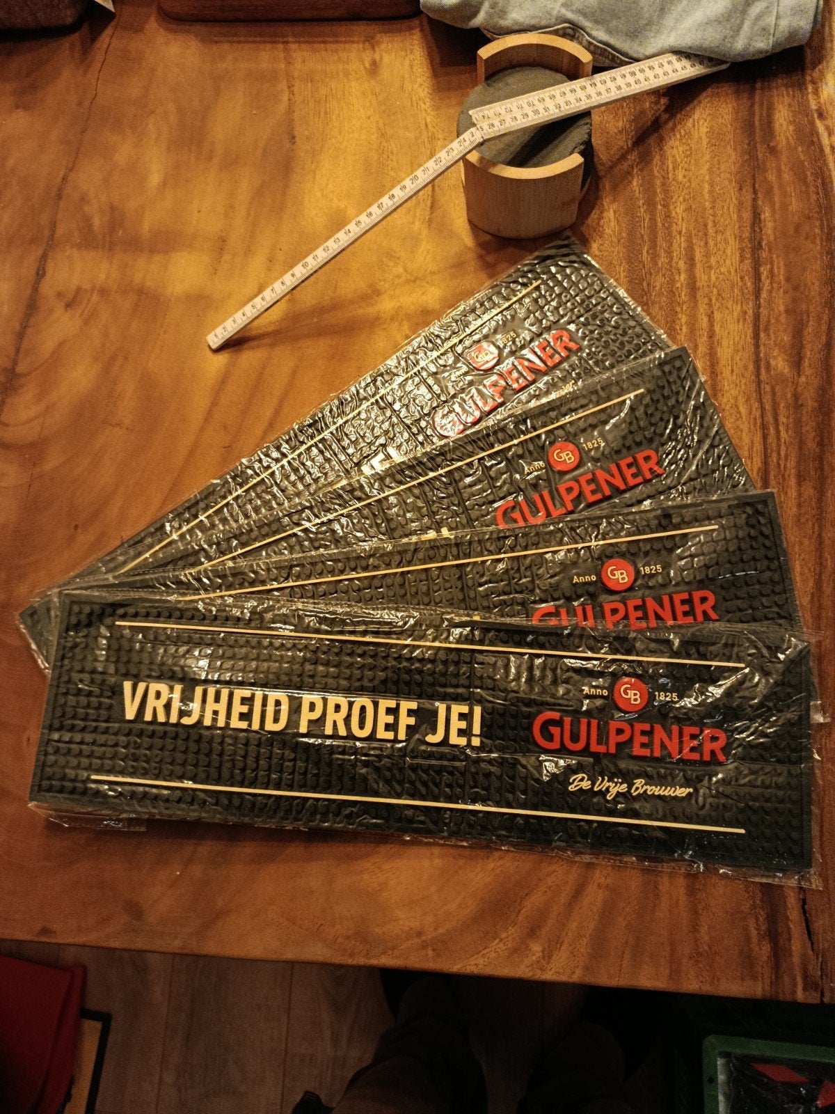 Gulpener barmat, Ophalen of Verzenden, Nieuw, Reclamebord