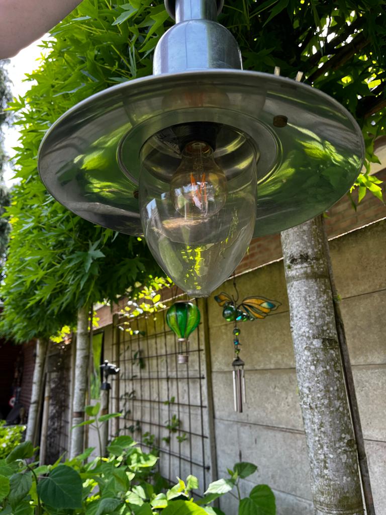 Vintage Visserslamp - Industriële Hanglamp, Ophalen of Verzenden