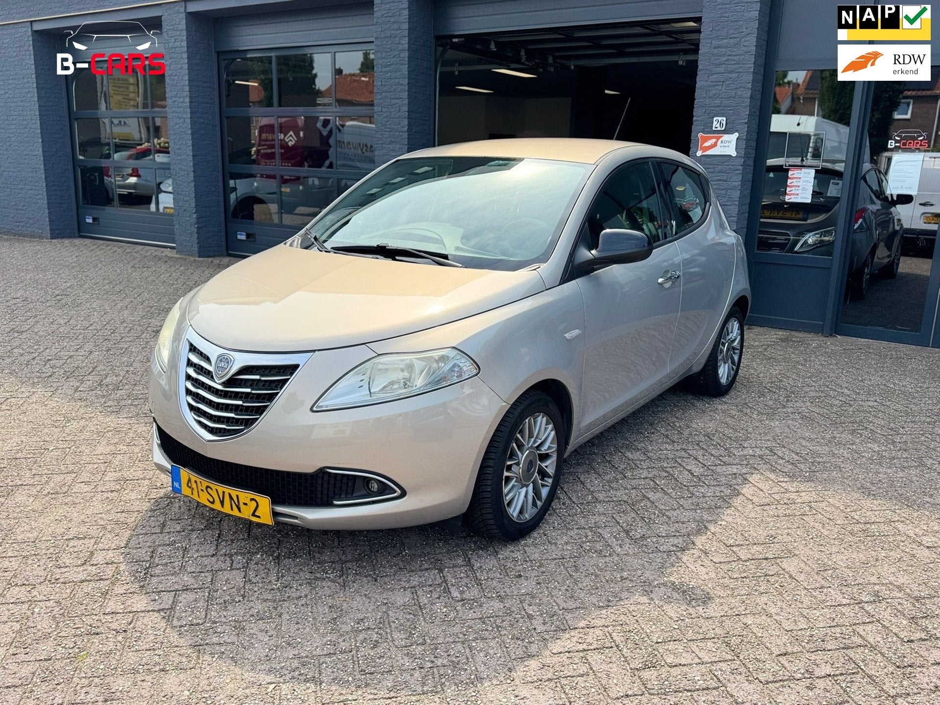 Lancia Ypsilon 0.9 TwinAir Silver Plus 5DRS|Airco, Voorwielaandrijving, Euro 5, 86 pk, Gebruikt