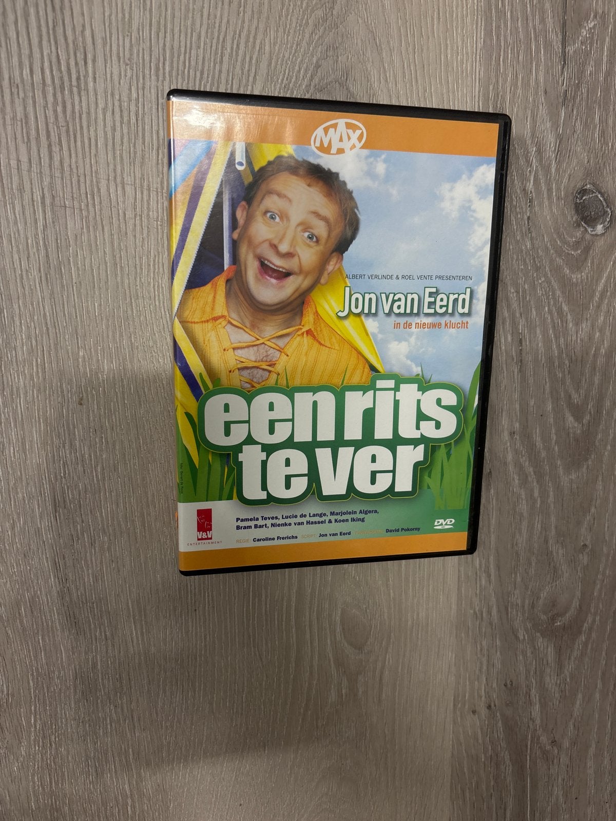 Jon van Eerd - Een Rits Te Ver DVD, Cd's en Dvd's, Alle leeftijden, Ophalen of Verzenden, Gebruikt, Overige genres