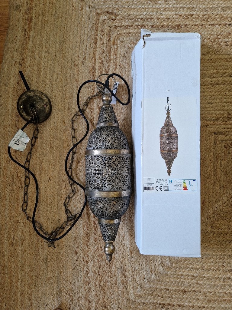 Hanglamp nieuw in doos, Huis en Inrichting, Lampen | Hanglampen, Ophalen, Nieuw, Overige materialen, Minder dan 50 cm