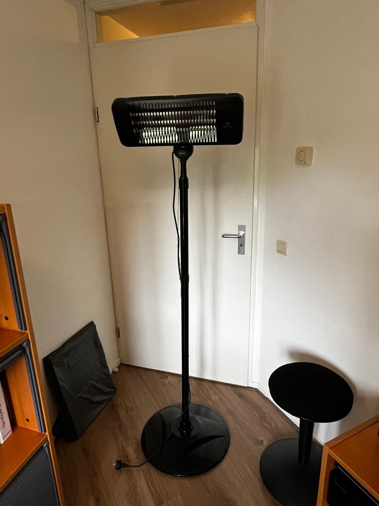Alpina Infrarood Terras Heater 2000W 3 Warmtestanden -  IP24, Ophalen, Nieuw