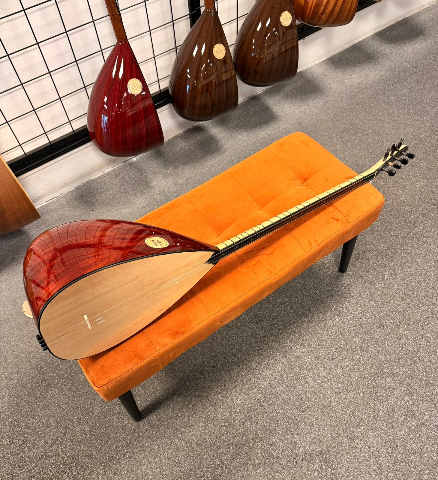 saz paduk uzun sap tam profosyonel, 7007dc, Aura muziek, Nieuw, Ophalen of Verzenden