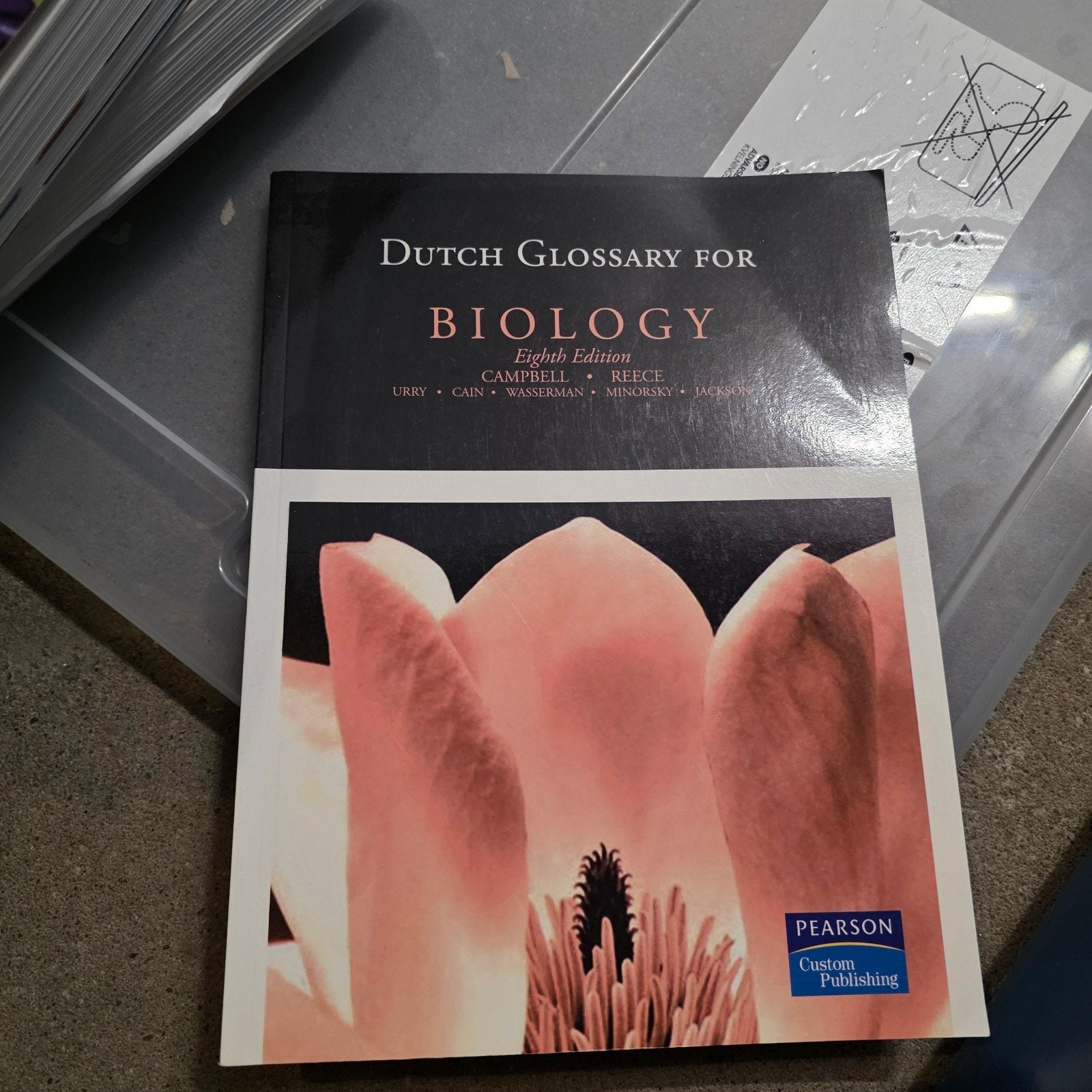 Dutch Glossary for Biology - Eighth Edition, Ophalen, HBO, Beta, Campbell, Urry, Cain, Wasserman, Minorsky, Jackson